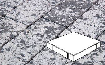 Плитка тротуарная Готика, City Granite FINERRO, Квадрат, Диорит, 600*600*80 мм