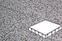 Плитка тротуарная Готика, Granite FINERRO, Квадрат, Белла Уайт, 400*400*60 мм