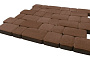 Плитка тротуарная SteinRus Инсбрук Альт Б.1.Фсм.6, гладкая, коричневый, толщина 60 мм