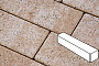 Плитка тротуарная Готика Natur FERRO, Ригель, Оливковый, 360*80*80 мм