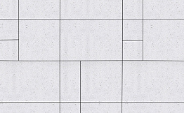 Плитка тротуарная Грандо Б.9.Ф.6см Стоунмикс белый