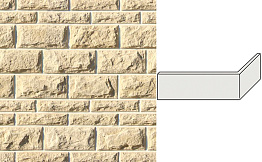 Облицовочный камень White Hills Тилл угловой элемент цвет 450-15+455-15