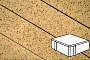 Плитка тротуарная Готика Granite FERRO, квадрат, Жельтау 200*200*80 мм