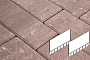 Плитка тротуарная Готика Natur, Плита AI, Какао, 1057/705*500*80 мм