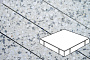Плитка тротуарная Готика, Granite FINERRO, Квадрат, Грис Парга, 600*600*100 мм