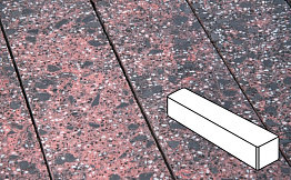 Плитка тротуарная Готика, Granite FINO, Ригель, Дымовский, 360*80*80 мм