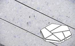 Плитка тротуарная Готика, Granite FINO, Полигональ, Мансуровский, 893*780*80 мм