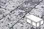 Плитка тротуарная Готика, Granite FINERRO, Брусчатка, Диорит, 200*100*60 мм
