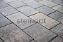 Плитка тротуарная Steingot Color Mix, Новый город, Штайн Сильвер, толщина 100 мм