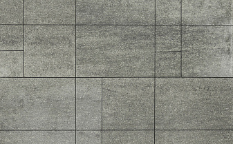 Плитка тротуарная Грандо Б.9.Ф.6см Искусственный камень Шунгит