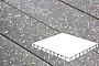 Плитка тротуарная Готика, Granite FINO, Плита, Ильменит, 1000*1000*100 мм