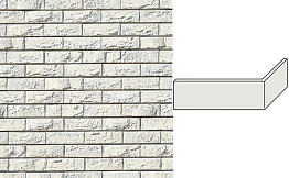 Угловой декоративный кирпич для навесных вентилируемых фасадов White Hills Бремен брик F305-05