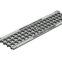 Решетка водоприемная Gidrolica Standart РВ-10.13,6.50 кл. С250 чугунная оцинкованная, 500*136*13,5 мм