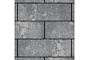 Плитка тротуарная SteinRus Аликанте Б.2.П.8 гладкая, ColorMix Актау, 900*300*80 мм