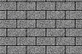Плитка тротуарная Прямоугольник (Ла-Линия) Б.2.П.8 Гранит+ серый с черным 200*100*80 мм
