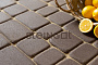 Плитка тротуарная Steingot Моноцвет, Классика, темно-коричневый, толщина 60 мм