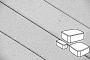 Плитка тротуарная Готика Profi, Классика, светло-серый, полный прокрас, с/ц, толщина 60 мм, комплект 3 шт