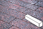Плитка тротуарная Готика Granite FINERRO, ригель, Дымовский 360*80*80 мм