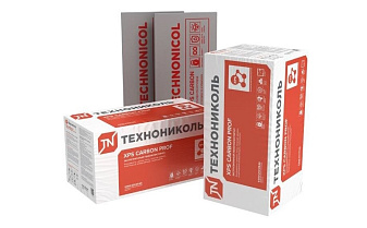 Экструдированный пенополистирол Технониколь XPS Carbon Prof TB L-кромка, 2 шт/уп, 1180*580*150 мм