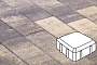Плитка тротуарная Готика Natur, Старая площадь, Танго, 160*160*60 мм
