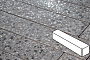 Плитка тротуарная Готика, City Granite FINO, Ригель, Галенит, 360*80*100 мм