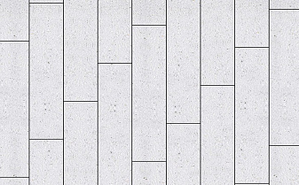 Плитка тротуарная Прямоугольник (Ла-Линия) В.11.П.10 Стоунмикс Белый 400*100*100 мм