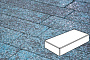 Плитка тротуарная Готика, Granite FINERRO, Картано, Азул Бахия, 300*150*60 мм