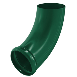 Отвод трубы декорированный Aquasystem  PURAL RAL 6005 для системы D 150/100