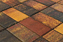 Плитка тротуарная BRAER Прямоугольник Color Mix Мальва, 200*100*60 мм