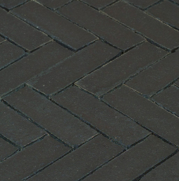 Клинкерная брусчатка Penter Nero wasserstrich tumbled, 200*65*85 мм