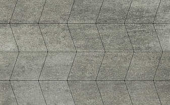 Плитка тротуарная Ромб Б.1.Р.8 Искусственный камень Шунгит