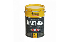 Мастика для гибкой черепицы Docke, 5,1 кг