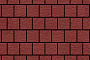 Плитка тротуарная SteinRus Армор В.2.К.8, Old-age, красный, 100*100*80 мм