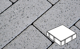 Плитка тротуарная Готика Granite FERRO, квадрат, Белла Уайт 150*150*60 мм