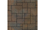 Плитка тротуарная SteinRus Инсбрук Альпен Б.7.Псм.6, Old-age, ColorMix Штайнрус, толщина 60 мм