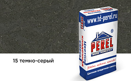 Цветная кладочная смесь Perel NL 0115 темно-серый, 50 кг