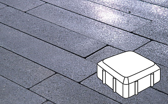 Плитка тротуарная Готика, City Granite FINO, Старая площадь, Амфиболит, 160*160*60 мм