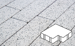 Плитка тротуарная Готика, Granite FINERRO, Калипсо, Покостовский, 200*200*60 мм