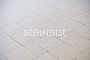 Плитка тротуарная Steingot Моноцвет, Бавария, белый, толщина 60 мм