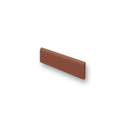 Клинкерный плинтус Stroeher Keraplatte Terra 215 patrizierrot, 240x73x10 мм