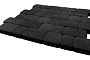 Плитка тротуарная SteinRus Инсбрук Альт Б.1.Фсм.6, Old-age, черный, толщина 60 мм