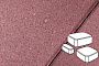 Плитка тротуарная Готика Profi, Классика, красный, полный прокрас, с/ц, толщина 60 мм, комплект 3 шт
