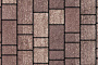 Плитка тротуарная Старый город Б.1.Ф.6см Искусственный камень Плитняк вишневый