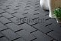 Плитка тротуарная Steingot Моноцвет, Прямоугольник, фаска 5*5, черный, 200*100*60 мм