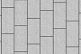 Плитка тротуарная Прямоугольник (Ла-Линия) Б.10.П.8 гранит белый, 300*150*80 мм