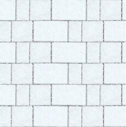 Плитка тротуарная SteinRus New City Street В.8.Псм.8, Native, белый, толщина 80 мм