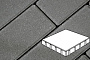Плитка тротуарная Готика Profi, Квадрат, серый, полный прокрас, с/ц, 400*400*80 мм