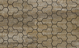 Плитка тротуарная Трилистник В.7.Ф.10 Искусственный камень Доломит
