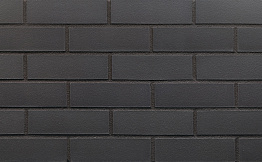 Клинкерная облицовочная плитка King Klinker Dream House Black stone (26) гладкая NF, 240*71*14 мм