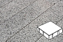 Плитка тротуарная Готика, Granite FINO, Квадрат, Цветок Урала, 200*200*80 мм